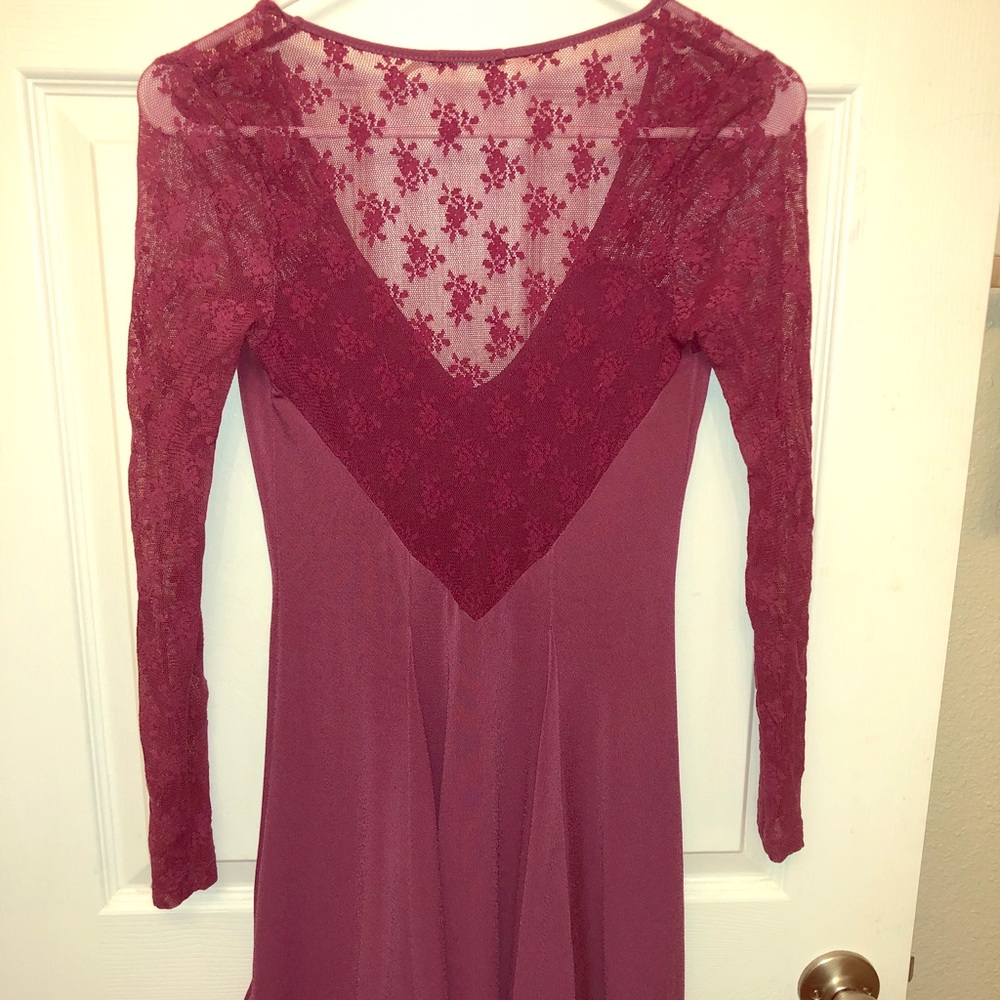 Lacy skater dress